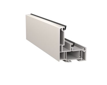 M651 - Parclose pour châssis fixe - vitrage de 28 mm : produit pvc Socredis